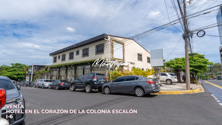 HOTEL EN EL CORAZÓN DE LA COLONIA ESCALÓN EN VENTA I-6