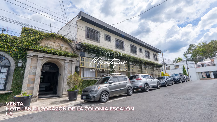HOTEL EN EL CORAZÓN DE LA COLONIA ESCALÓN EN VENTA I-6
