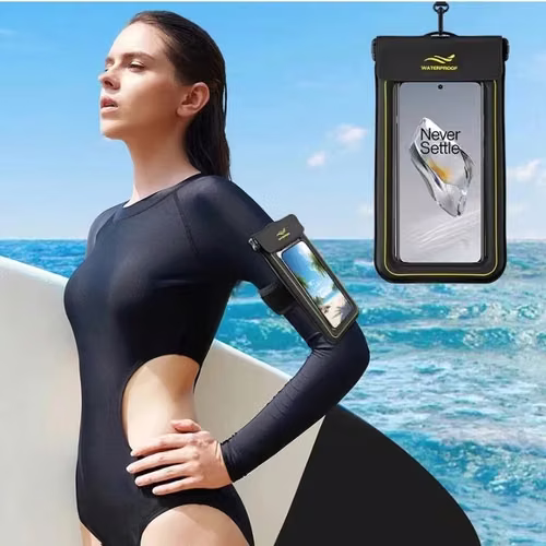 Funda para bucear y nadar con tu celular tiene  brazalete y touch,envío gratis