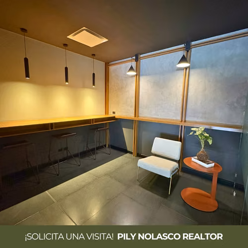 Exclusivo apartamento amueblado en Casa 5 Colonia San Benito en alquiler