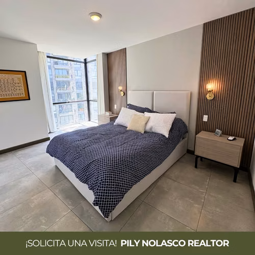 Exclusivo apartamento amueblado en Casa 5 Colonia San Benito en alquiler