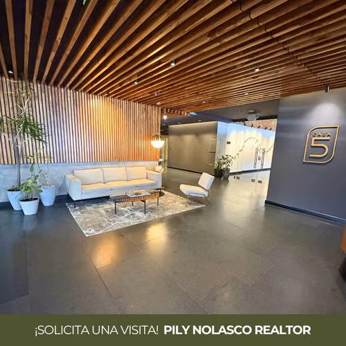 Exclusivo apartamento amueblado en Casa 5 Colonia San Benito en alquiler