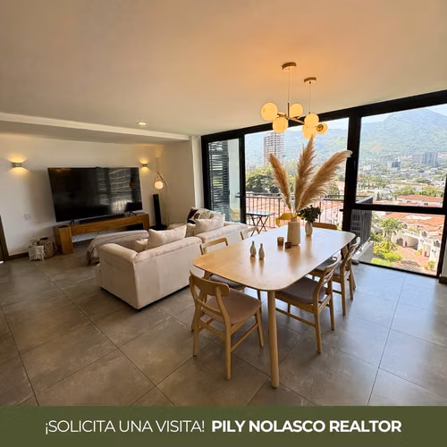 Exclusivo apartamento amueblado en Casa 5 Colonia San Benito en alquiler