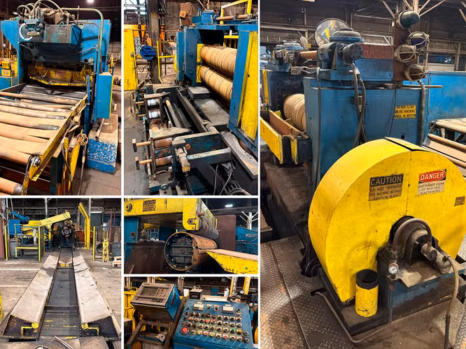 LÍNEA SLITTER YODER 5/64" - 1/2" x 60" x 60,000 LBS - Imagen 3