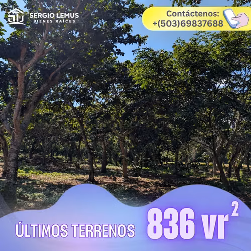Inversión y Exclusividad en Apaneca: Terreno plano de 836 v²
