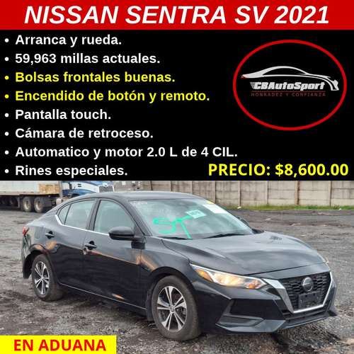 NISSAN SENTRA SV 2021