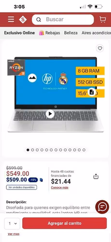 Hp 15 Ryzen 3