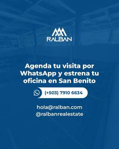Alquiler de oficina TODO INCLUIDO en Business Center, Col. San Benito.