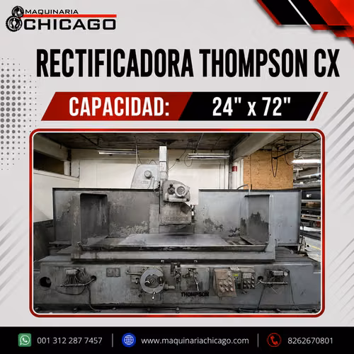 THOMPSON CX 24 & quot; x 72 & quot; RECTIFICATE;