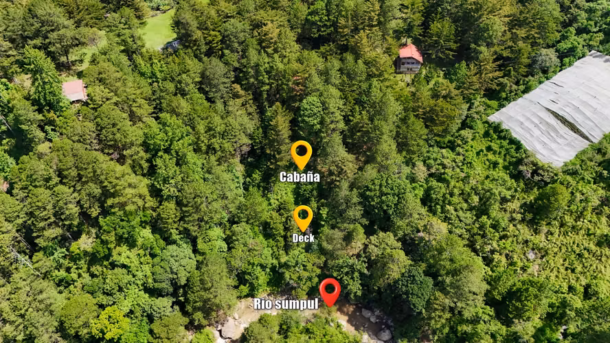 Terreno con Cabaña y Acceso al Río Sumpul La Palma Chalatenango