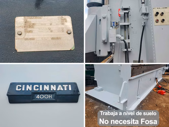 PRENSA DOBLADORA CINCINNATI 14' x 400 TON