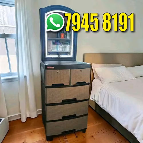 Muebles metálicos y plásticos, crédito y contado