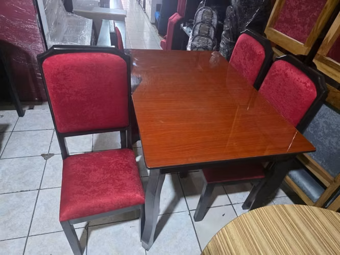 Juegos de comedor madera natural