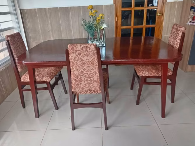 Ganga $100 Comedor de madera para 4 personas - Imagen 2