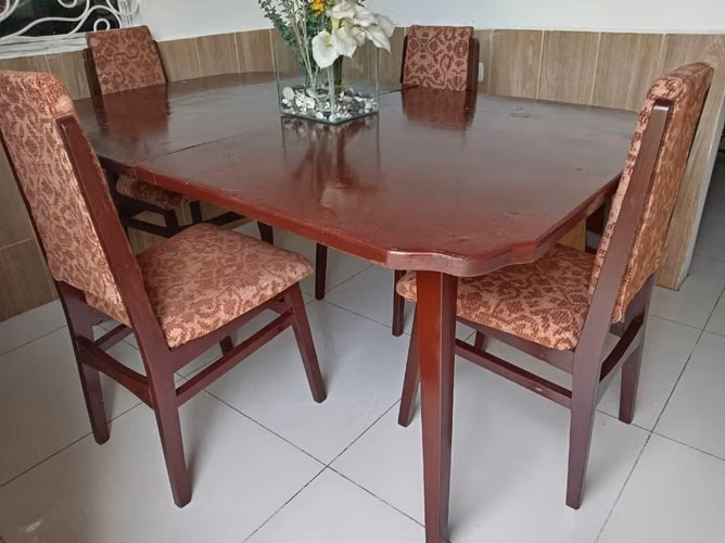 Ganga $100 Comedor de madera para 4 personas - Imagen 3