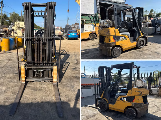 MONTACARGAS CATERPILLAR 4,700 LBS - Imagen 5