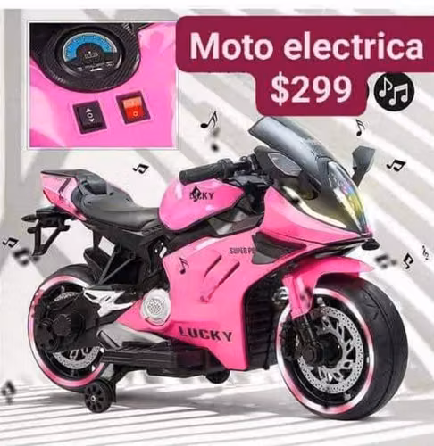 Moto eléctrica en promoción