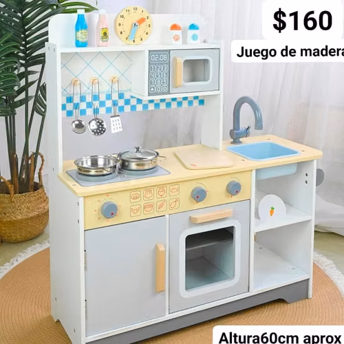 Juegos de cocina de madera - Imagen 3