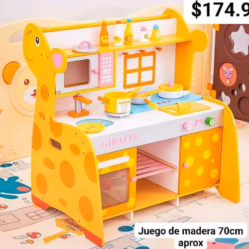 Juegos de cocina de madera - Imagen 4