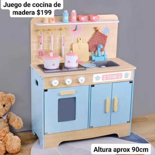 Juegos de cocina de madera - Imagen 5