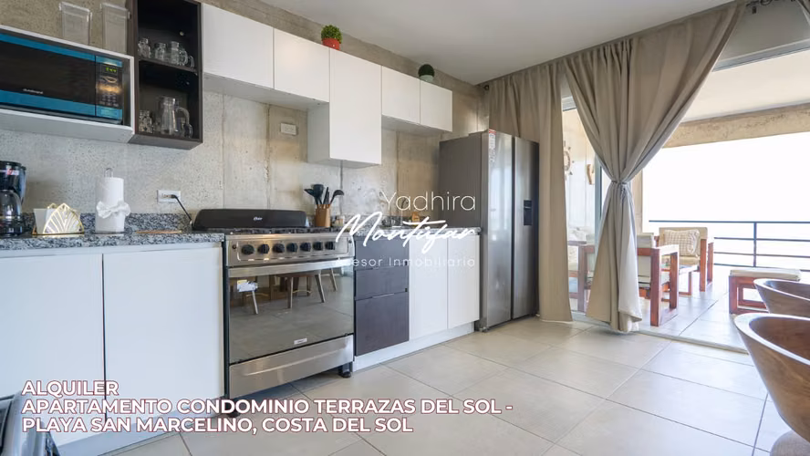 Apartamento de playa en alquiler Condominio Terrazas del Sol Playa San Marcelino, Costa Del Sol - Imagen 16
