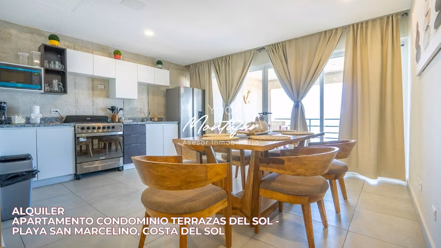 Apartamento de playa en alquiler Condominio Terrazas del Sol Playa San Marcelino, Costa Del Sol - Imagen 7