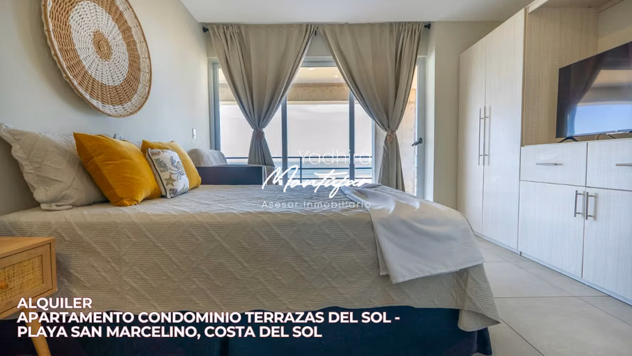 Apartamento de playa en alquiler Condominio Terrazas del Sol Playa San Marcelino, Costa Del Sol - Imagen 5