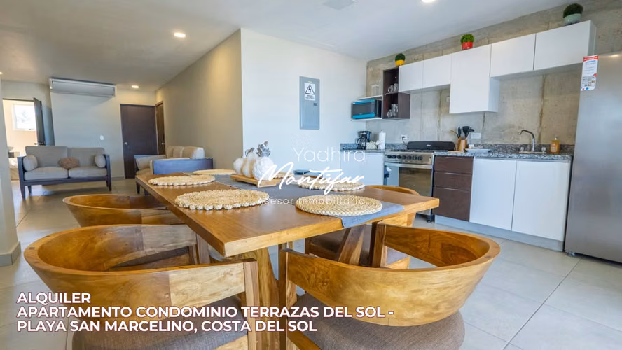 Apartamento de playa en alquiler Condominio Terrazas del Sol Playa San Marcelino, Costa Del Sol - Imagen 9