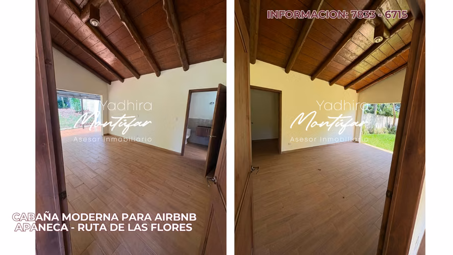 Cabaña moderna en el corazón de Apaneca Ruta de las Flores para airbnb - Imagen 3