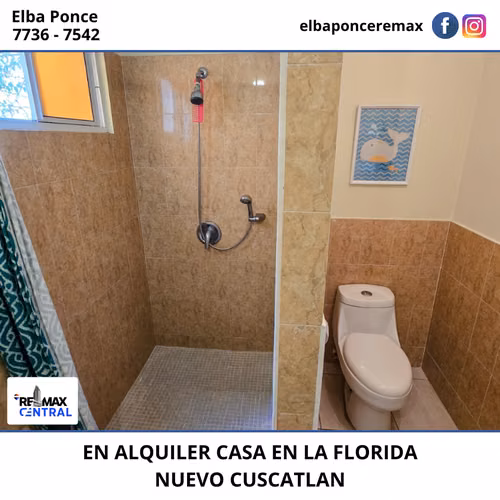 CASA EN ALQUILER EN RESIDENCIAL LA FLORIDA, NUEVO CUSCATLAN - Imagen 10