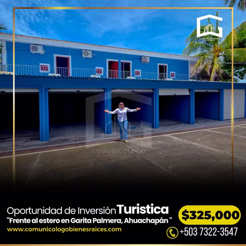 Hotel y Restaurante frente a Bocana Garita Palmera Ahuachapán - Imagen 3