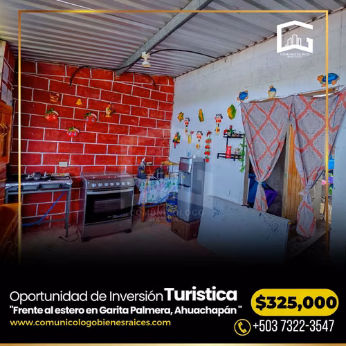 Hotel y Restaurante frente a Bocana Garita Palmera Ahuachapán - Imagen 6
