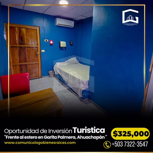 Hotel y Restaurante frente a Bocana Garita Palmera Ahuachapán - Imagen 5