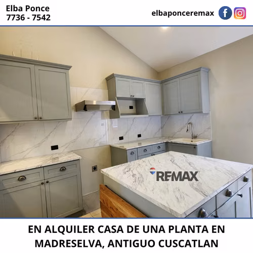 CASA DE UNA PLANTA EN ALQUILER EN MADRESELVA ANTIGUO CUSCATLAN - Imagen 3