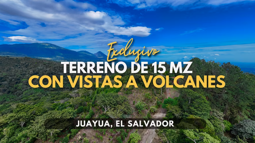 Exclusivo Terreno de 15 Mz con Vistas a Volcanes en en Juayúa