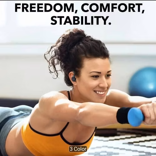 Para hacer deporte y no se te caen estos audífonos bluetooth con gancho en la oreja, ENVÍO GRATIS