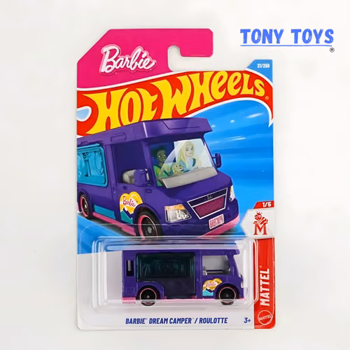 Hot Wheels Barbie Dream Camper Purple.