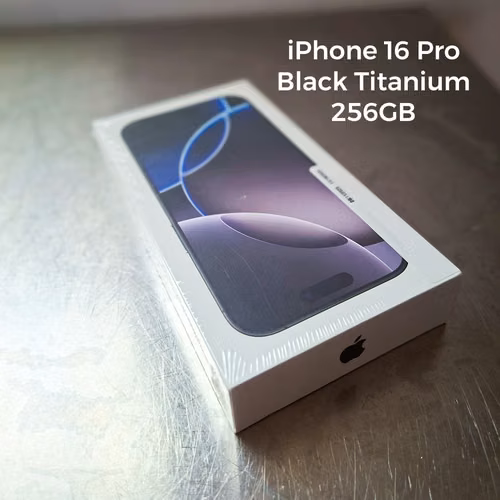 A iPhone 16 pro ¡nuevo! Completamente sellado
