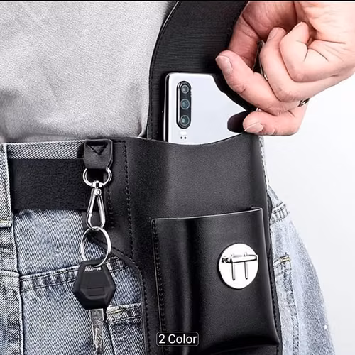 Funda para celular,fino importado,con práctico cierre deslizante metálico,ENVÍO GRATIS - Imagen 4