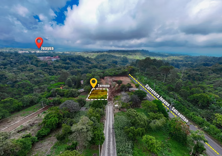 Terreno de 484  m²  en Residencial con excelentes vistas, Salcoatitán - Imagen 2