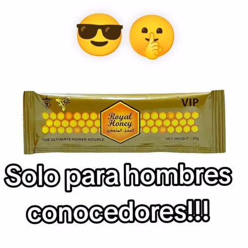 Royal Honey VIP Original – Miel Energizante Premium 20g - Imagen 2
