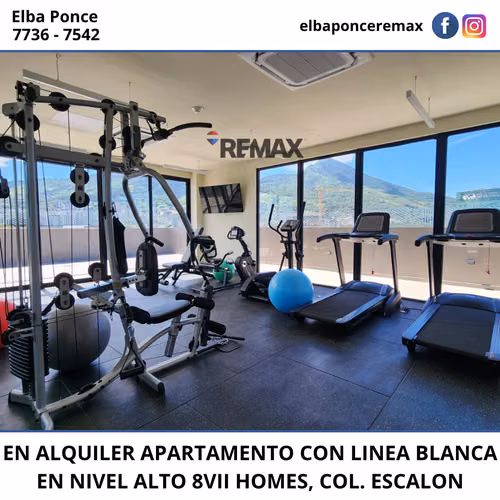 ALQUILER DE APARTAMENTO CON LINEA BLANCA EN 8VII HOMES - Imagen 8