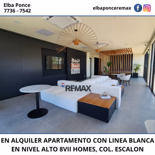 ALQUILER DE APARTAMENTO CON LINEA BLANCA EN 8VII HOMES - Imagen 9