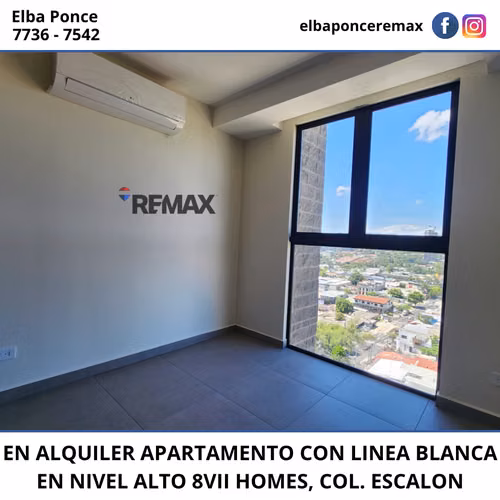 ALQUILER DE APARTAMENTO CON LINEA BLANCA EN 8VII HOMES - Imagen 5