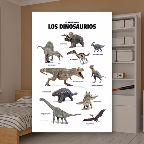 Posters El Mundo de los Dinosaurios
