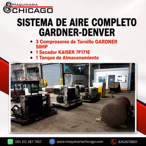 SISTEMA DE AIRE COMPLETO GARDNER-DENVER