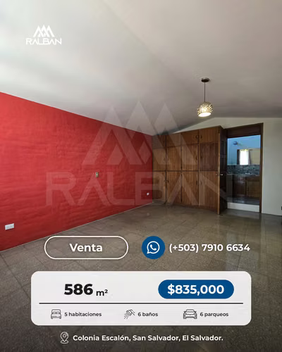 Venta de Casa Grande para Oficinas en Colonia Escalón, SS. El Salvador - Imagen 7