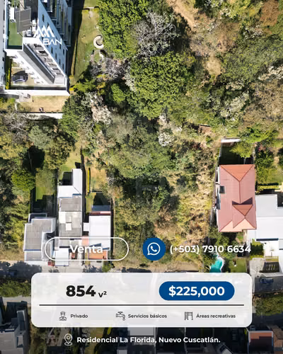Venta de Terreno dentro de Residencial Privada en Nuevo Cuscatlán. L.L - Imagen 9