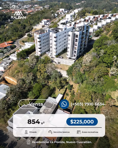 Venta de Terreno dentro de Residencial Privada en Nuevo Cuscatlán. L.L - Imagen 8