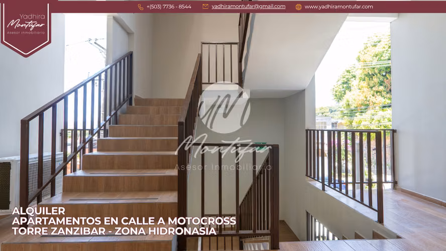 Alquiler de apartamento en Torre Zanzibar Calle a Motocross, Zona Hidronasia